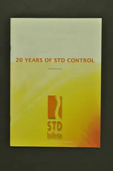 Std Bulletin Journal associatif "STD bulletin. janvier 2000 : "20 years of STD control" (20 années de contrôle des IST) Pays-Bas 2000/1 2003.94.40  Photo Mucem