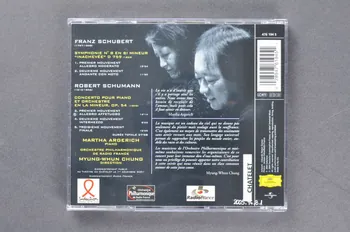 Sidaction - Ensemble Contre Le Sida CD (compact disque) "Schumann, Schubert. Concert au théâtre du Chatelet le 1er décembre 2001" France 2000 2005.96.8.1-3 Photo Mucem