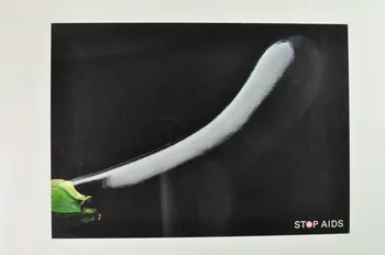 Aids-Hilfe Suisse affiche Stop AIDS (piment) Lorraine, France 2004 2004.48.21 Photo Mucem