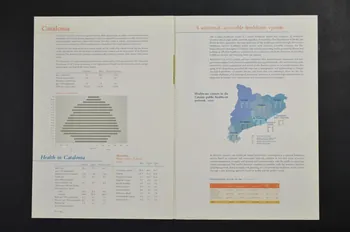 Generalitat De Catalunya, Departament de Sanitat i Assistència Social Dépliant "Catalonia. Health, healthcare model and AIDS intervention" (en anglais) (Catalogne. Santé, modèle de soins et interventions sur le sida) Espagne 2001 2004.49.14 Photo Mucem