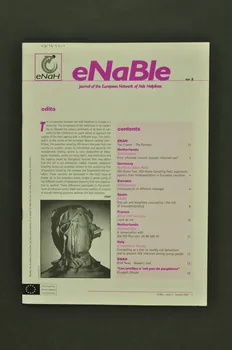 European Network Of Aids Helplines journal "Enable" janvier 2000, n°3 (français et anglais) Europe 2000/1 2003.94.62 Photo Mucem