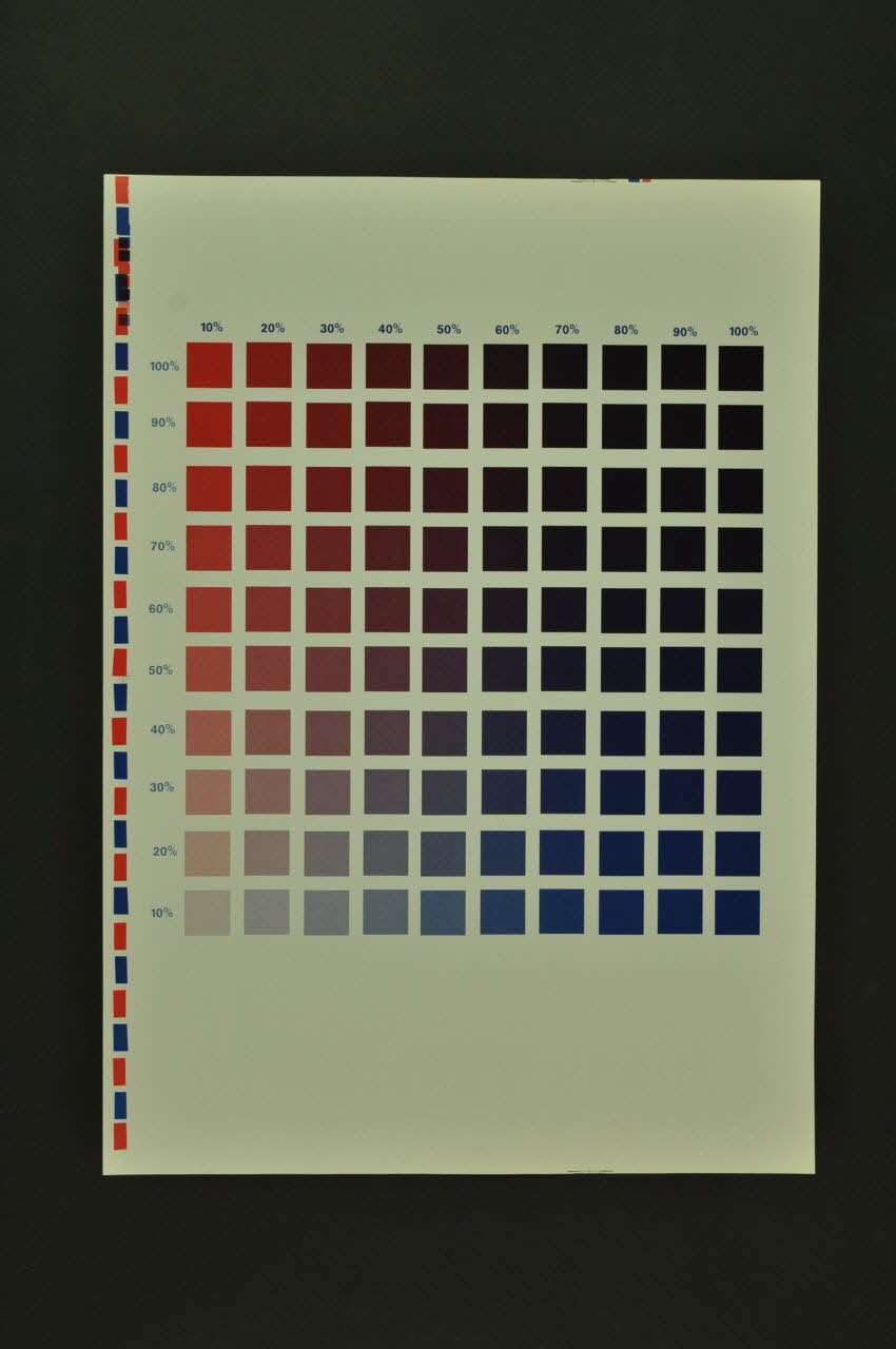 Echantillon de couleur France 1995 2005.97.12.4.2 Photo Mucem