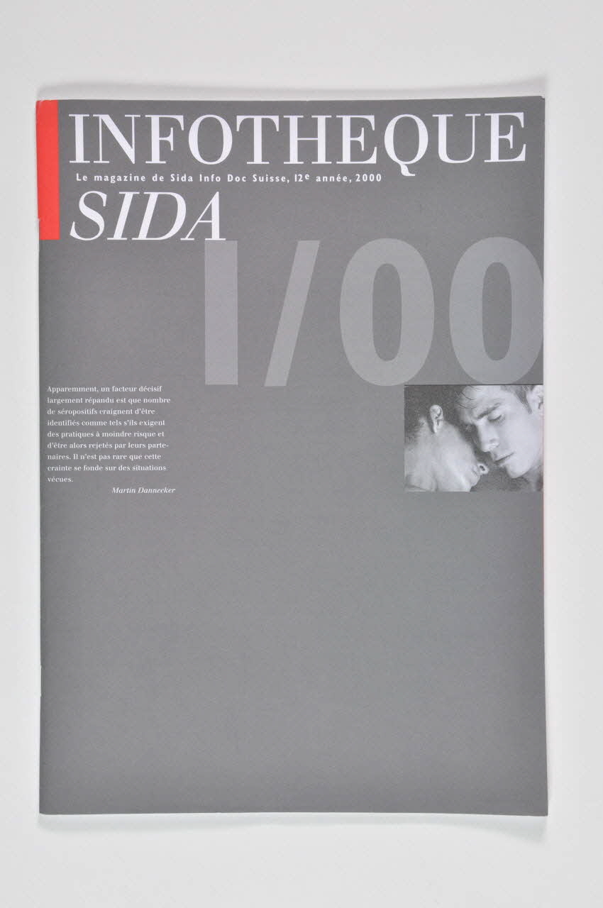 Sida Info Doc Suisse revue Infothèque Sida - Sexualité des personnes vivant avec le VIH/sida Lorraine, France 2000 2003.94.65 Photo Mucem