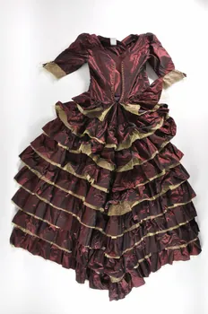 ROBE DE SOIREE "Jean Doucet" Paris, donnée par le créateur pour être vendue dans le cadre de la braderie annuelle de l'association 2005.97.18 Photo Mucem