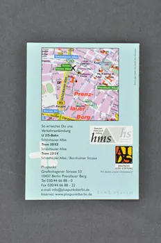 Pluspunkt BROCHURE "Pluspunkt. Beratung, Hilfe, Information für Menschen mit HIV und AIDS" (?? Santé Information pour les hommes séropositifs) Allemagne 2003 2003.94.71 Photo Mucem