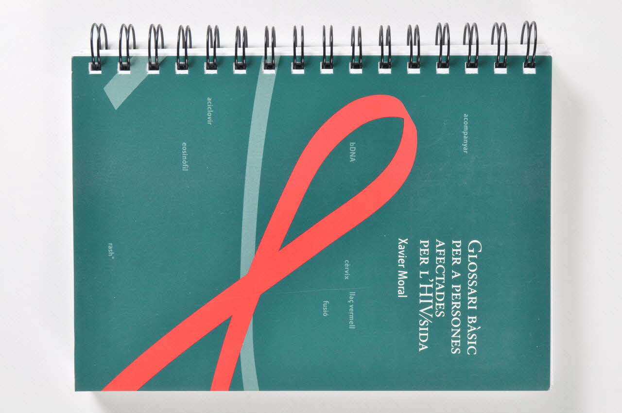 Generalitat De Catalunya BROCHURE "Glossari basic per a persones afectades per l'HIV / Sida" Espagne 2002 2004.49.26 Photo Mucem