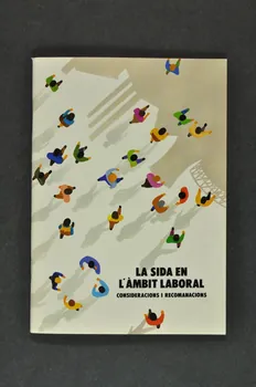 Generalitat De Catalunya, Departament de Sanitat i Assistència Social BROCHURE "La sida en l'ambit laboral. Consideracions i recomanacions" (Le sida en milieu professionnel. Considérations et recommandations) Espagne 1990 2004.49.33  Photo Mucem