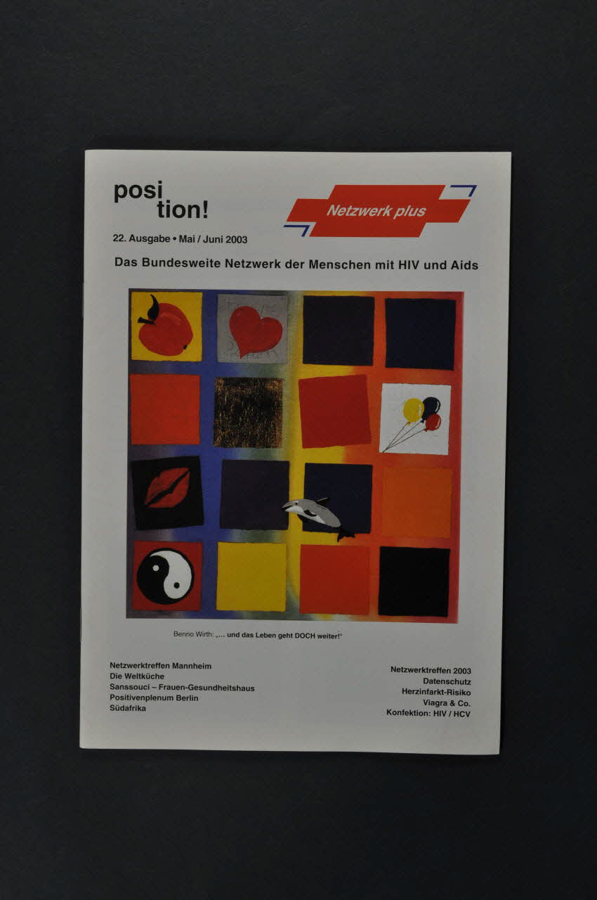 Das Bundesweite Netzwerk Der Menschen Mit Hiv Und revue "position!" Allemagne 2003 2003.94.94 Photo Mucem