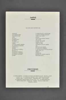 Association pour la Recherche, la Communication et les Actions pour l'Accès aux Traitements (ARCAT) programme "Contre le sida. Soirée organisée par les couturiers et créateurs de mode" France 1989/10/25 2005.97.48.1-3 Photo Mucem