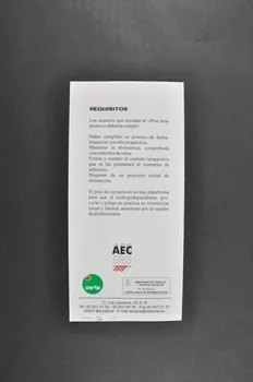 Association Aec Gris Dépliant "Pis Reinsercio" (Appartement de réinsertion) Espagne 1994 2004.50.8 Photo Mucem