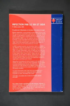 ARCAT / Mutuelle Nationale des Hospitaliers BROCHURE "Infection par le VIH et sida" France 1995/10 2005.97.69 Photo Mucem