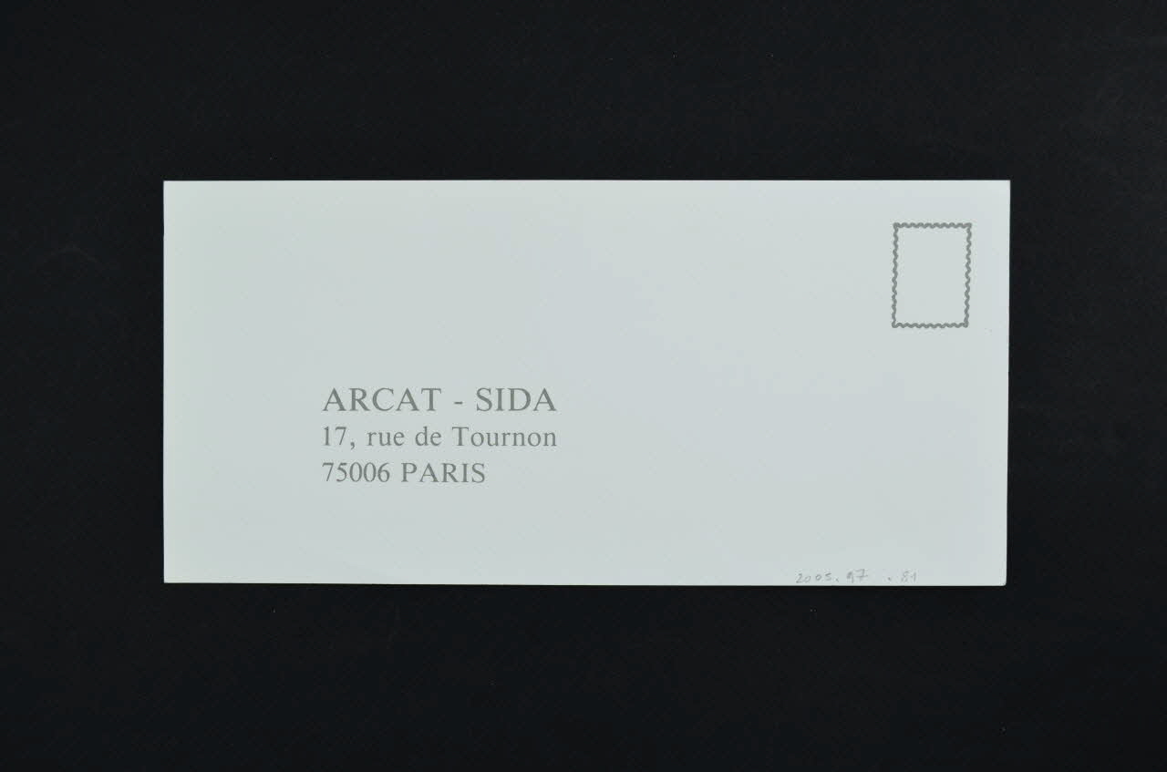 Bon de commande "Le sida et l'infection à HIV" 2005.97.81 Photo Mucem