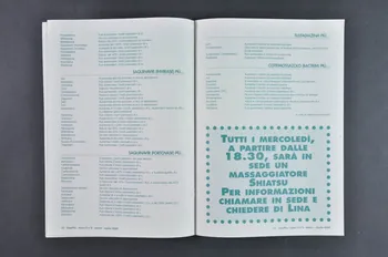Associazione Solidarieta Aids (ASA) - Milano revue Esse Piu, X, 2, mars-avril 2000 : "Candele e Sabbiature"  (Bougies et ??) Italie 2000 2003.95.38 Photo Mucem