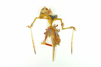 marionnette wayang kulit Java, Indonésie 1850 1955.152.1359 Photo Mucem