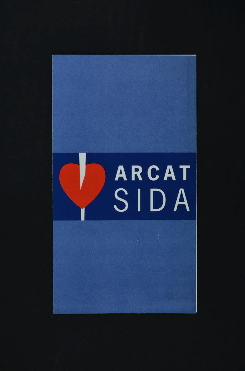 Association pour la Recherche, la Communication et les Actions pour l'Accès aux Traitements (ARCAT) Dépliant "Arcat Sida" France 1995/11 2005.97.83 Photo Mucem