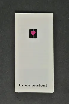 Association pour la Recherche, la Communication et les Actions pour l'Accès aux Traitements (ARCAT) Dépliant "Ils en parlent. Parlez-en" France 1990 2005.97.86 Photo Mucem