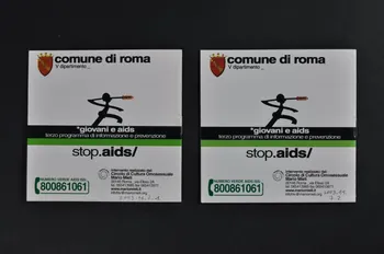 Circolo di Cultura Omosessuale Mario Mieli BROCHURE " Stop aids; / Giovani e aids. Terzo programma di informazione e prevenzione. / "Malattie sessualmente trasmesse. Conoscere per prevenire" (Maladies sexuellement transmissibles. Connaître pour prévenir) Italie 2001 2003.95.7.1-2 Photo Mucem