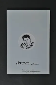 Stop Sida BROCHURE "A tu salud. Guia de salud para gays de la A a la Z" (A ta santé. Guide de santé pour les gays de A à Z) Espagne 2002 2004.51.37  Photo Mucem