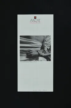 Association pour la Recherche, la Communication et les Actions pour l'Accès aux Traitements (ARCAT) Dépliant "Aidez-nous à aider. Nous aidons les malades, nous aidons la recherche, nous vous informons." France 1994 2005.97.93.1-2 Photo Mucem