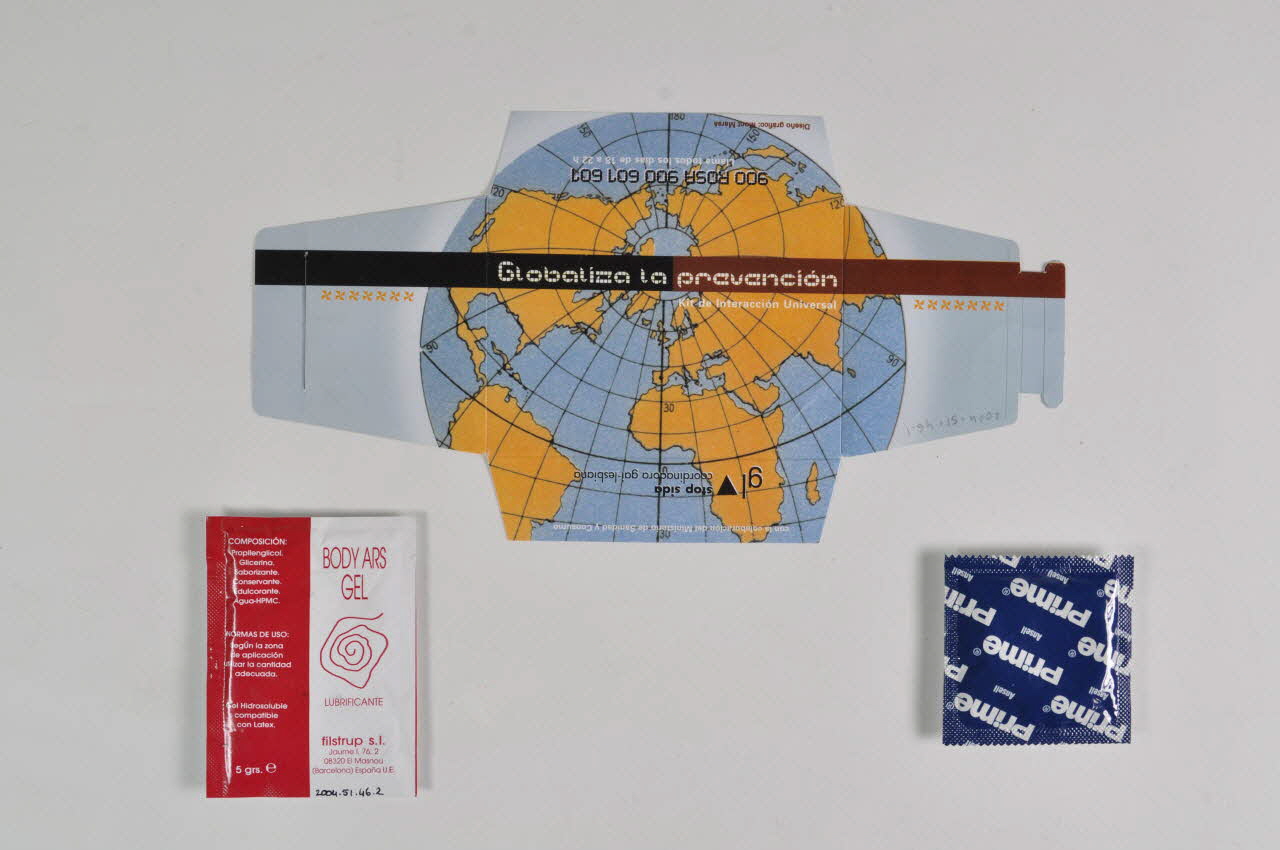 Stop Sida Préservatif Espagne 2002 2004.51.46.1-3 Photo Mucem