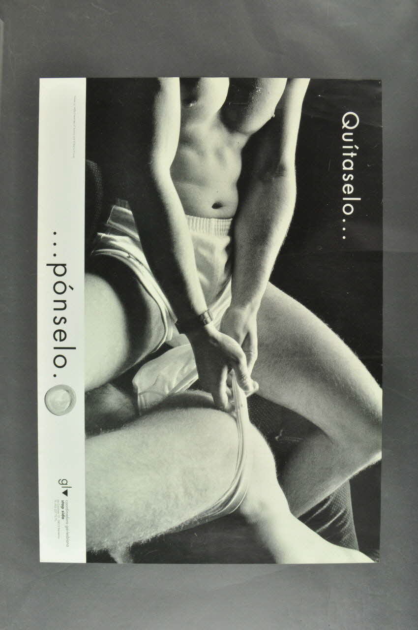 affiche "Quitaselo... ponselo" (Mettez-le...Ôtez-le) 2004.51.9 Photo Mucem