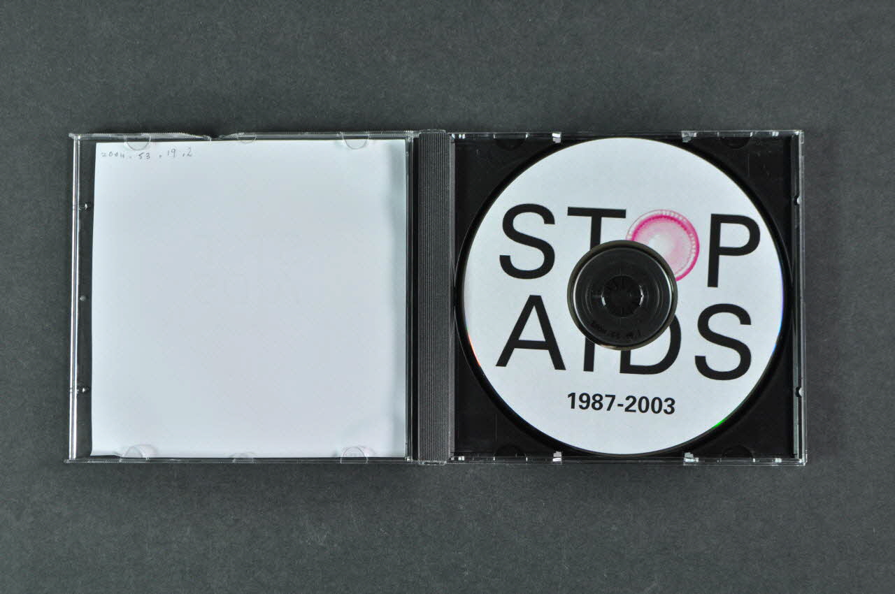 Aide Suisse Contre Le Sida, Campagne Stop Aids CD (compact disque) Bretagne, France 2003 2004.53.19.1-2 Photo Mucem