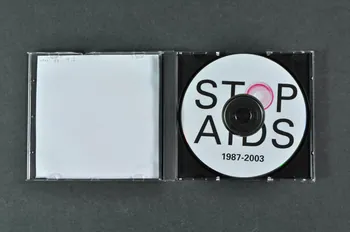 Aide Suisse Contre Le Sida, Campagne Stop Aids CD (compact disque) Bretagne, France 2003 2004.53.19.1-2  Photo Mucem