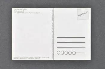 Association Lila  Milano Et Thermas Club Milano carte postale "Piss-a-body" (Pisse sur le corps) Italie 2003 2003.96.9 Photo Mucem