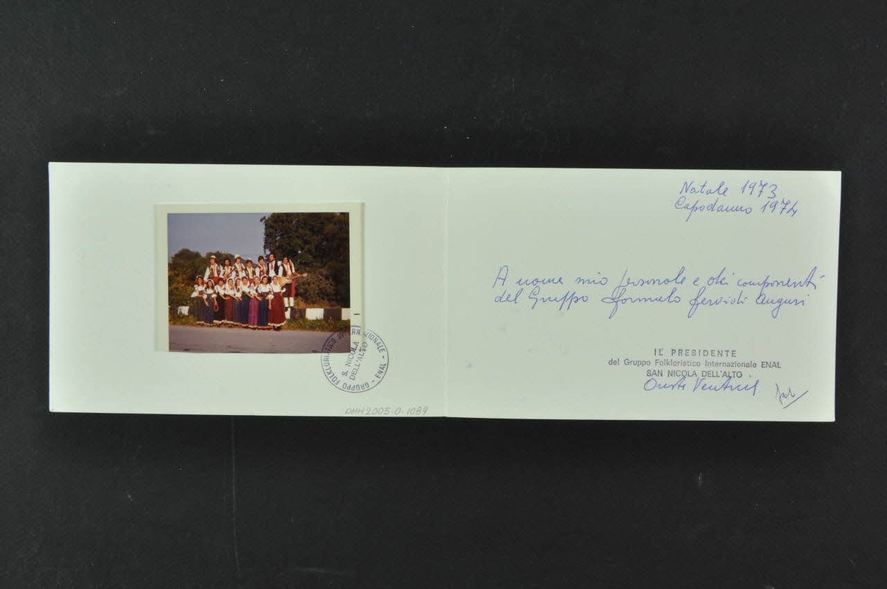 carte de voeux DMH2005.0.1089 Photo Mucem