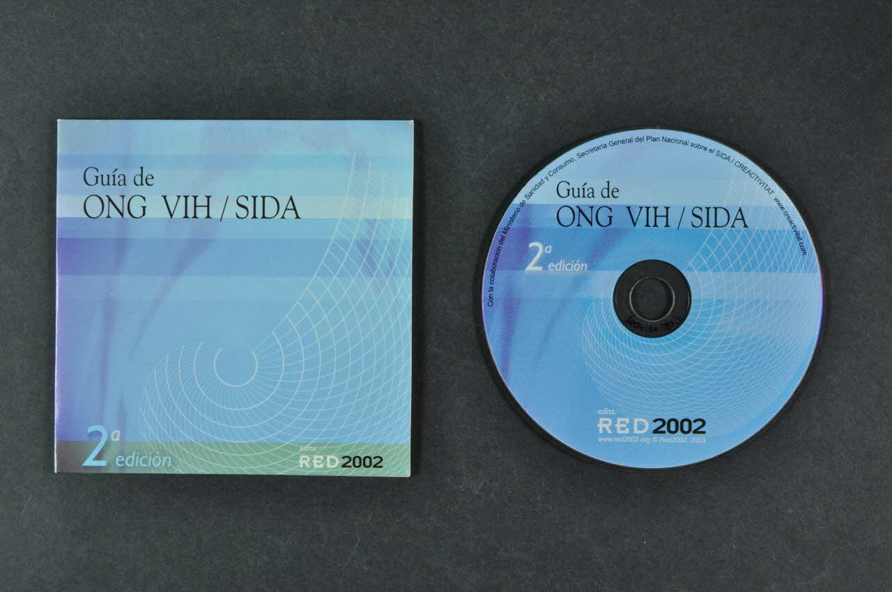 Red 2002 CD-ROM "Guia de ONG VIH/SIDA" 2e édition Espagne 2002 2004.54.30.1-2 Photo Mucem