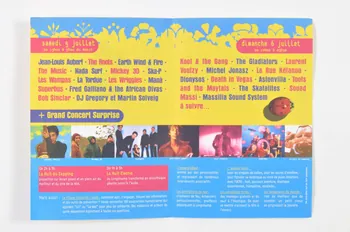 Solidarité Sida / Région Ile De France Dépliant "Festival Solidays. Des jeunes en colère" France 2003 2003.97.12 Photo Mucem