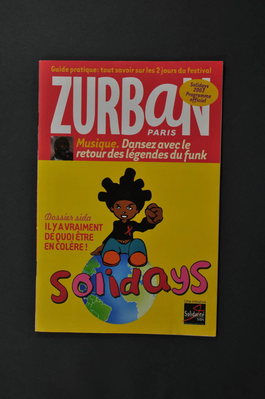 Solidarité Sida Et Zurban revue "Zurban" France 2003 2003.97.13 Photo Mucem