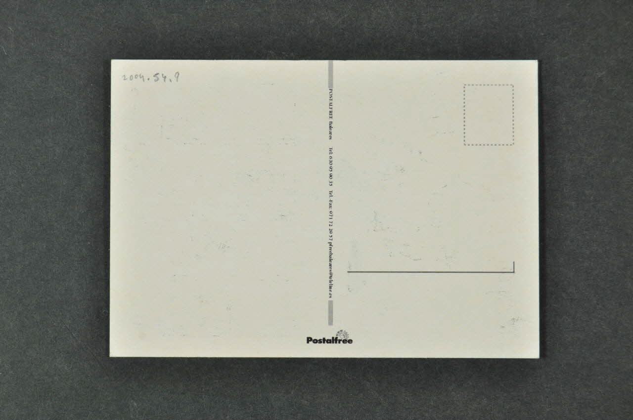 Gouvernement Des Baléares Et Association De Lutte carte postale "Nada ALAS sense sida" (père Noël) (Pas d'ALAS sans le sida) Espagne 2004 2004.54.9 Photo Mucem