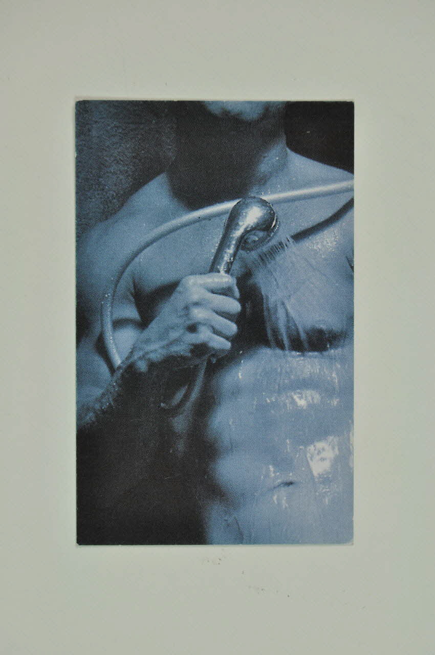 Coordinadora Gai-Lesbiana / Stop Sida carte "Lo que mas me gusta es :  / Sexo mas seguro Safer sex " (Ce qui me plait le plus est.../ Sexe plus sûr Safer sex) Espagne 2002 2003.97.30 Photo Mucem