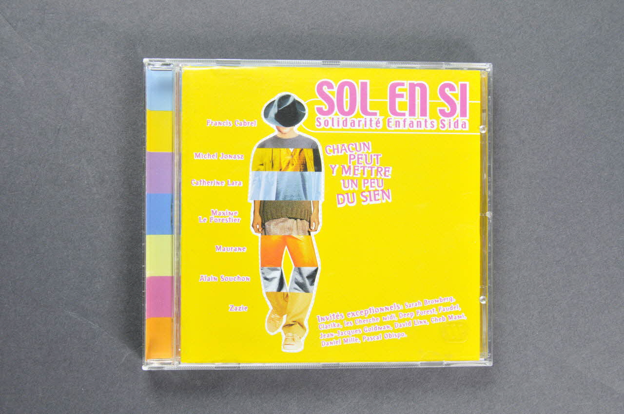 Solidarité Enfants SIDA (Sol En Si) CD (compact disque) "Sol en Si. Chacun peut y mettre du sien" France 1999 2003.97.55.1-4 Photo Mucem