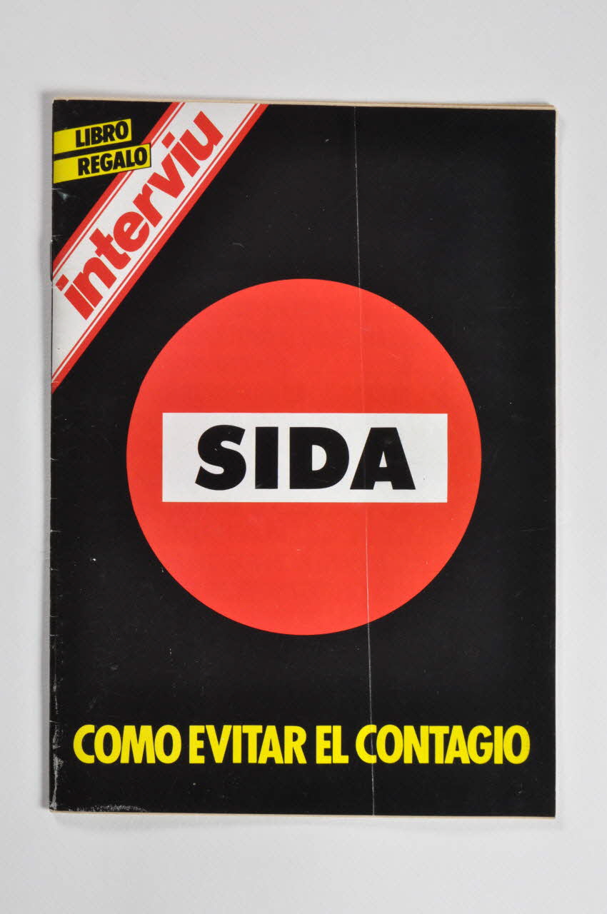 Ediciones 5 BROCHURE "Sida. Como evitar el contagio" (Sida.Comment éviter la contagion) Espagne 1987 2004.55.124  Photo Mucem