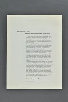 Revue Treffpunkt revue "Treffpunkt" : "AIDS geht auch Frauen an" (Le sida touche aussi les femmes) Allemagne 1987 2004.55.132  Photo Mucem