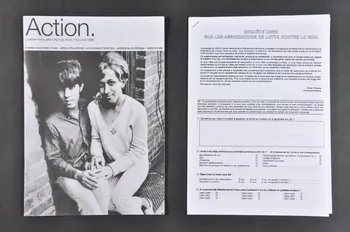 Act Up-Paris Bulletin associatif "Action ", 1998, n° 53 : "Mariez-vous avec nous" France 1998 2003.97.70.1-2 Photo Mucem
