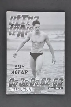 Act Up-Paris Bulletin associatif "Action ", 1998, n° 57 "Retour au silence" France 1998 2003.97.71 Photo Mucem