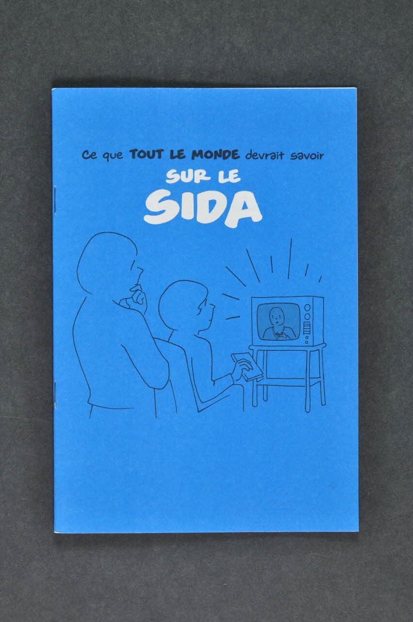 Scriptographic Publications BROCHURE "Ce que tout le monde devrait savoir sur le sida" Grande Bretagne 1988 2004.55.142 Photo Mucem