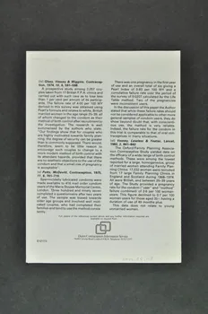 Durex Dépliant "The condom. United kingdom use-effectiveness studies" (Le préservatif. Etudes sur son usage effectif au Royaume Uni) Espagne 1988 2004.55.148 Photo Mucem