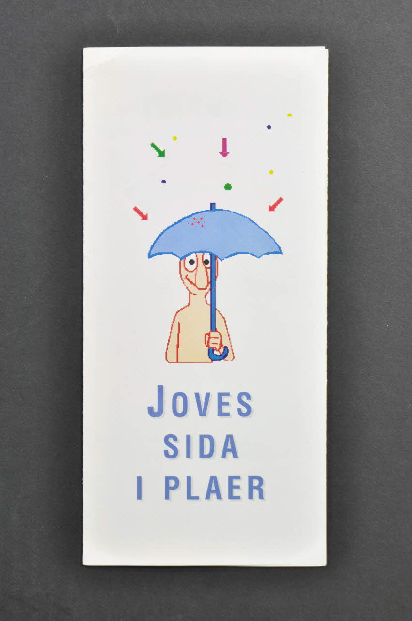 Equip Prevencio Sida (Eps) Dépliant "Joves sida i plaer" (Jeunes, sida et plaisir) Espagne 1988 2004.55.179 Photo Mucem