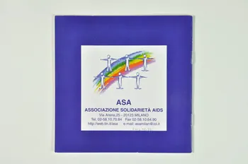 Associazione Solidarieta Aids (ASA) - Milano BROCHURE "Alimentazione & AIDS . Buon appetito !" (Alimentation et sida. Bon appétit !) Italie 1998 2003.98.33 Photo Mucem