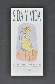 Dépliant "Sida Y vida. El Sexo. El embarazo. Seguridad, riesgos y prevencion" (castillan et catalan) 2004.55.182  Photo Mucem