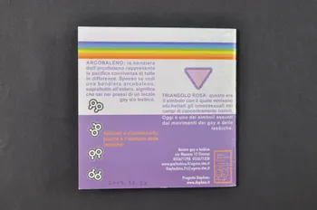BROCHURE "Non sono l'unica lesbica al mondo" (Je ne suis pas la seule lesbienne du monde) 2003.98.35 Photo Mucem