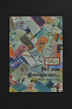 Associazione Solidarieta Aids / The Names Project Italia livre "Per non dimenticare... Names project Italia" (Pour ne pas oublier... Le projet des noms Italie) Italie 1996 2003.98.54 Photo Mucem