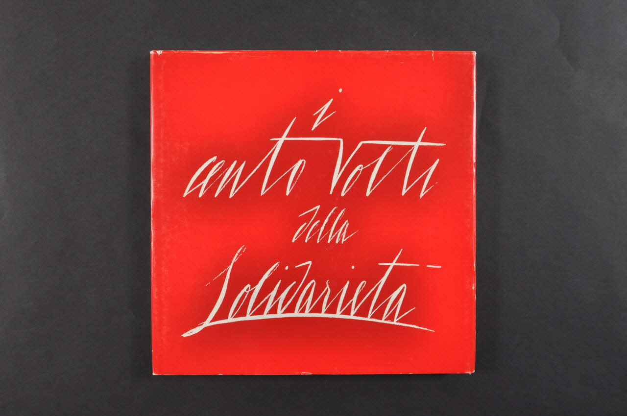 Associazione Solidarieta Aids (ASA) livre "I cento volti della solidarieta" (Les cent visages de la solidarité) Italie 1993 2003.98.56.1-2 Photo Mucem