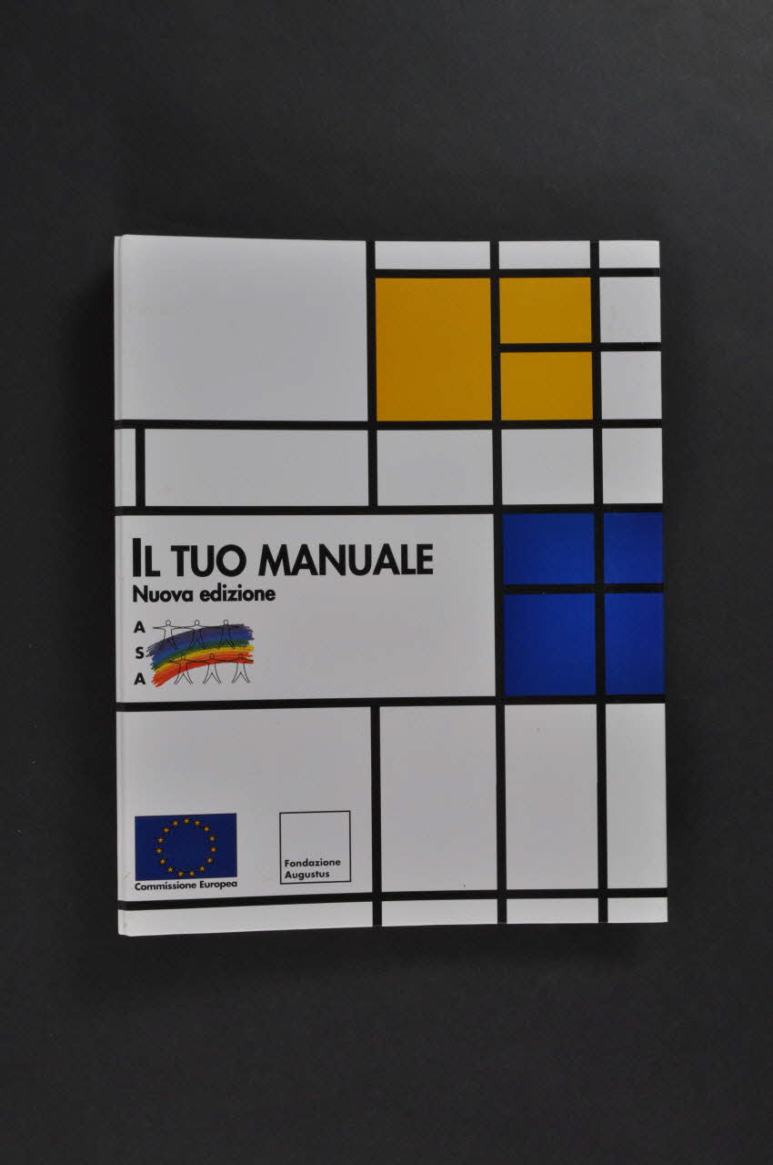 Associazione Solidarieta Aids (ASA) livre "Il tuo manuale. Nuova edizione." Italie 1997 2003.98.57 Photo Mucem