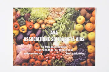 livret "Una sana alimentaziona nell' infezione da hiv" (Une alimentation saine dans l'infection à VIH) 2003.98.58 Photo Mucem