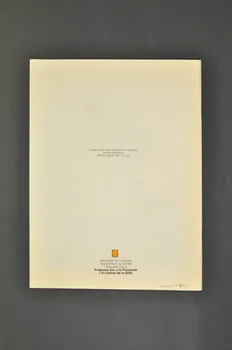 Genéralité De Catalogne. Département De Santé Et BROCHURE "Per un futur sense SIDA. No te'n desentenguis. Informa-te'n" Espagne 1989 2004.55.204 Photo Mucem